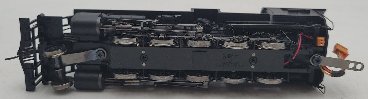 Bachmann 81705 HO Frisco 2-10-0 Decapod Steam Locomotive #704 EX/Box