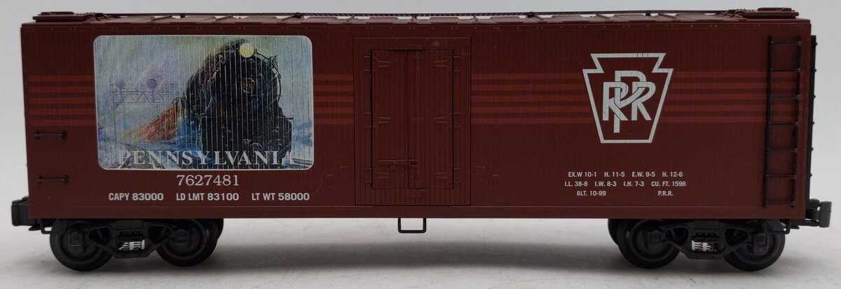 K-Line K762-7481 O Gauge Pennsylvania Historic Art Woodside Reefer #7627485 EX/Box