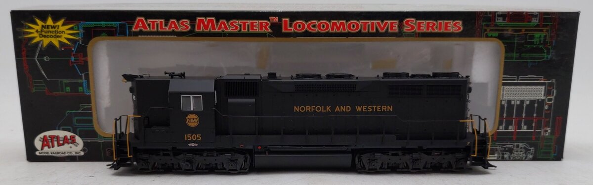 Atlas 9261 HO Norfolk & Western SD-35 High Nose Diesel Locomotive #1505 W/ DCC EX/Box