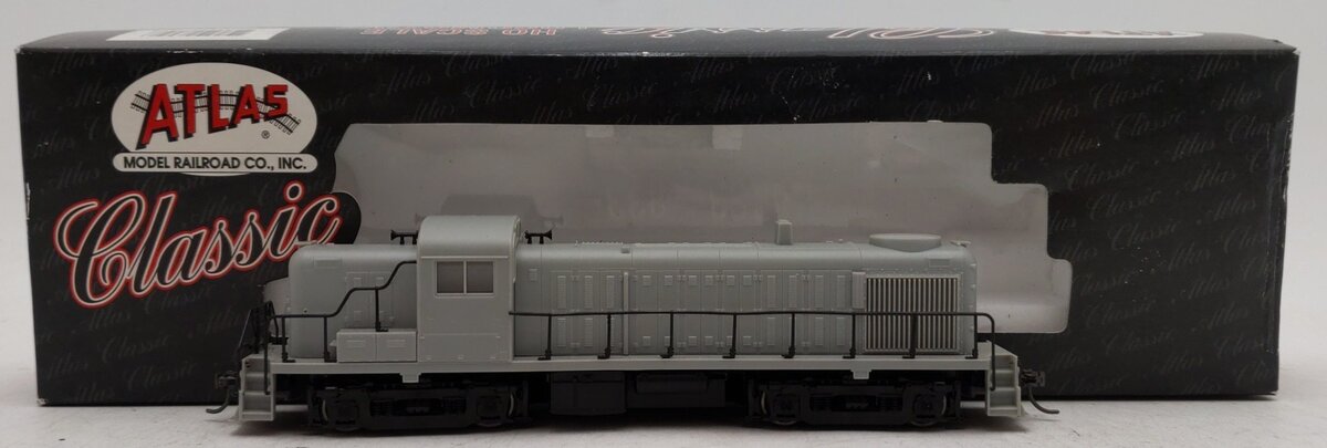 Atlas 8450 HO Scale Undecorated RS-3 Powered Diesel Locomotive EX/Box