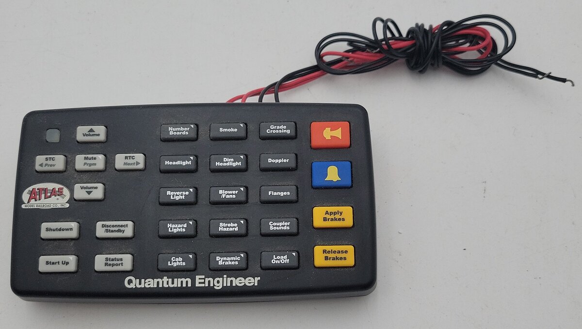 Atlas 325 HO Master DCC System Quantum Engineer Controller VG