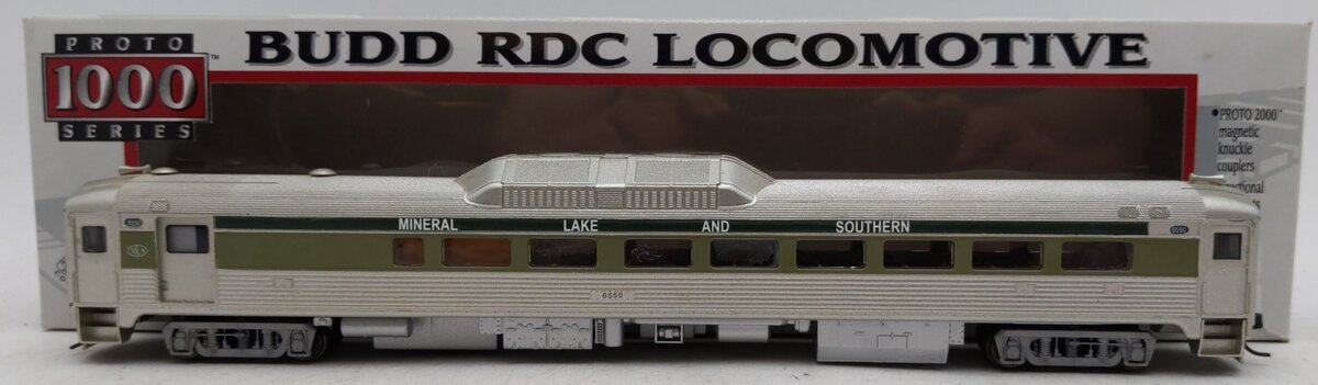 Proto 1000 23972 HO Baltimore & Ohio Budd RDC Locomotive #6550/Box