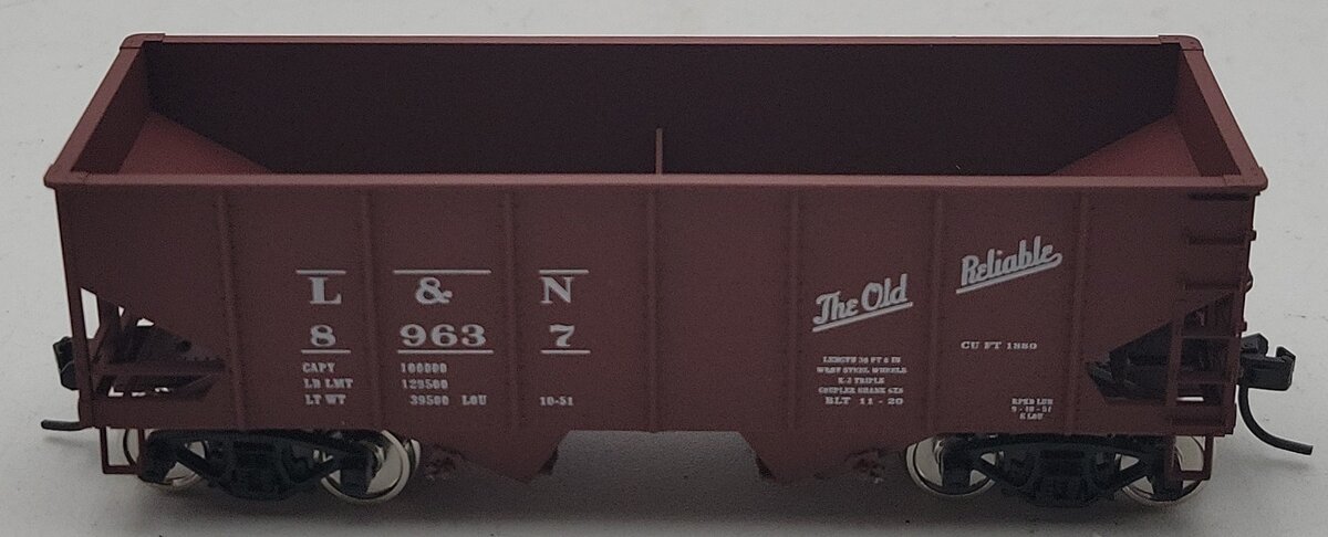 Accurail 92531 HO Scale L&N 55 Ton USRA Coal Hopper NIB