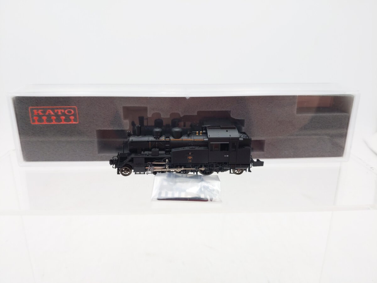 Kato 2022-1 N Scale Japanese National Railways 2-6-2 C12 Steam Locomotive LN/Box