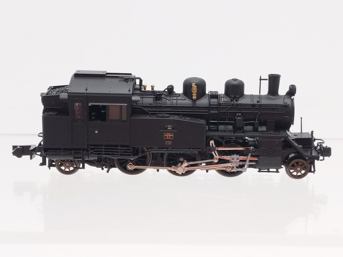 Kato 2022-1 N Scale Japanese National Railways 2-6-2 C12 Steam Locomotive LN/Box