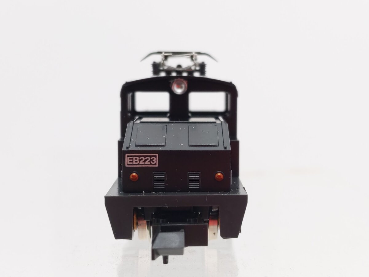 Kato 10-504-3 N Scale Black Steeplecab Diesel Locomotive #EB223 LN