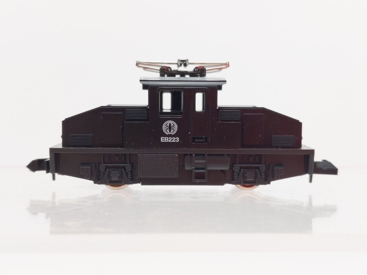 Kato 10-504-3 N Scale Black Steeplecab Diesel Locomotive #EB223 LN