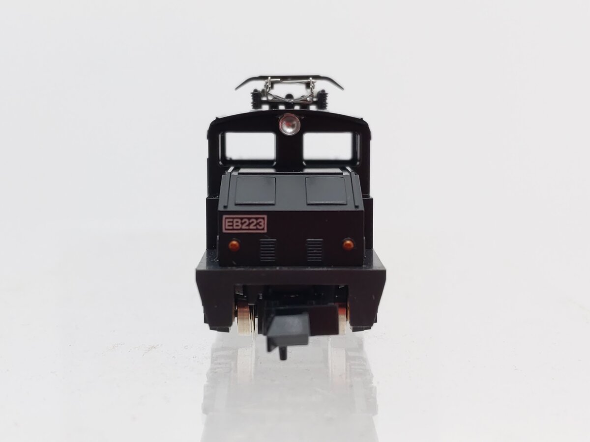 Kato 10-504-3 N Scale Black Steeplecab Diesel Locomotive #EB223 LN