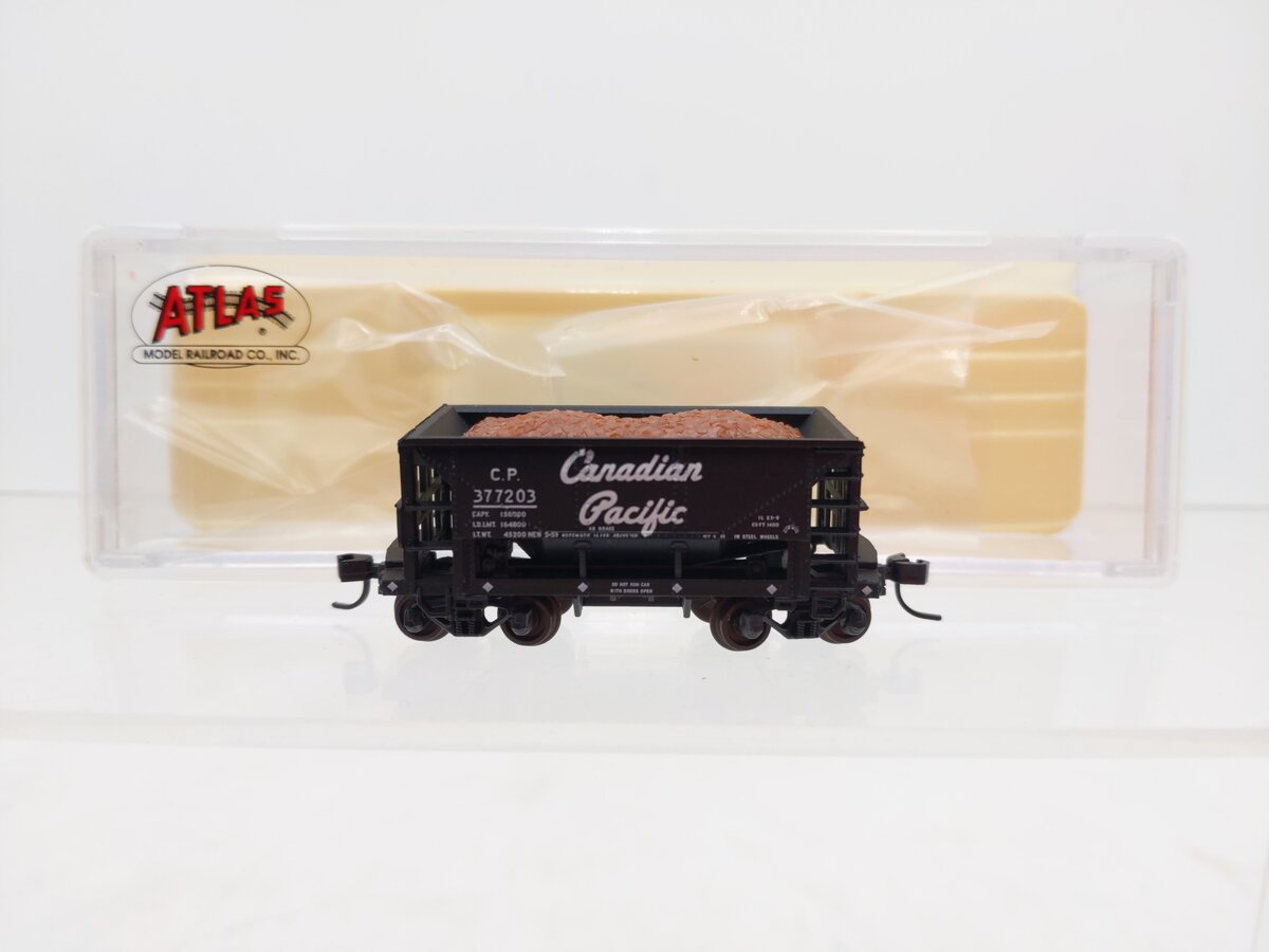 Atlas 40990 N Sale Trainman CPR 70-Ton Ore Car #377203 LN/Box