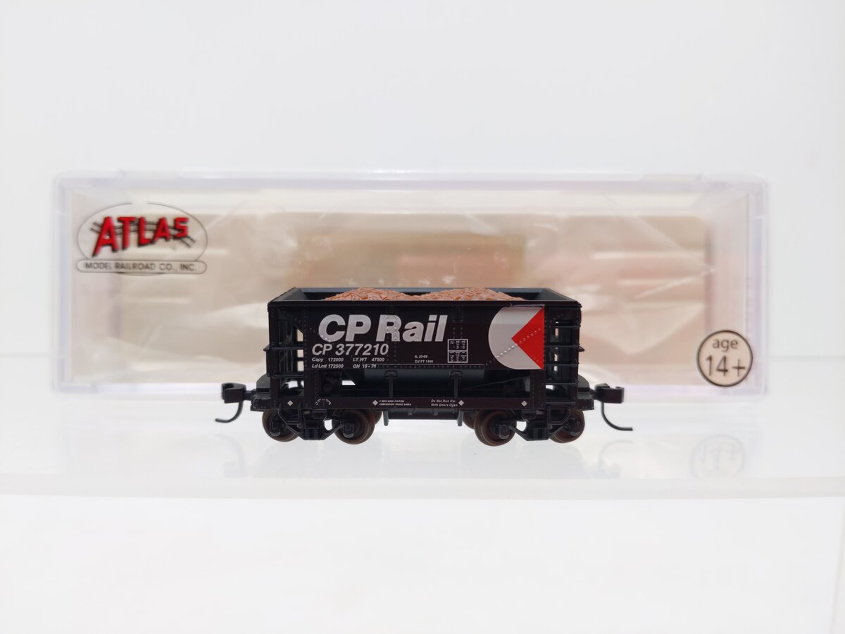 Atlas 39964 N Scale Canadian Pacific 70 Ton Ore Car #377210 LN/Box