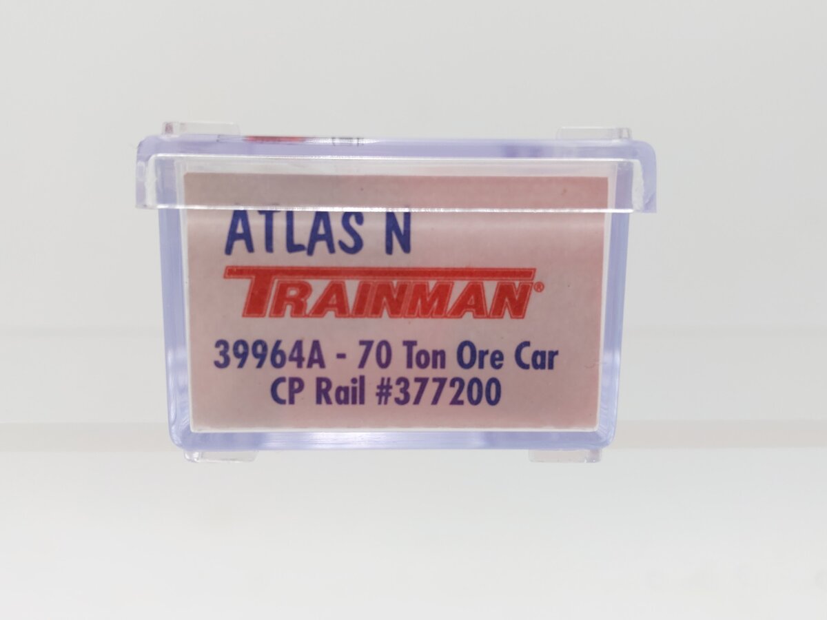 Atlas 39964A N Scale Canadian Pacific 70 Ton Ore Car #377200 LN/Box