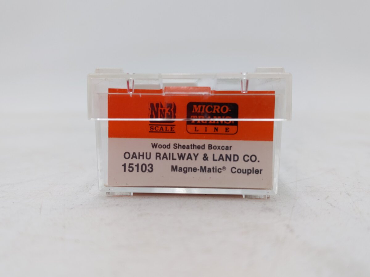 Micro-Trains 80000030 Nn3 Oahu Railway & Land 30' Single Boxcar #829 LN/Box