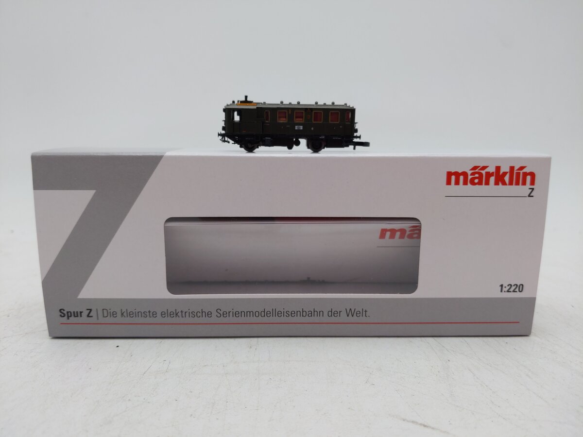Marklin 88147 Z Scale GDR Kittle Ci dT 1 Class Steam-powered Rail Car #5 EX/Box