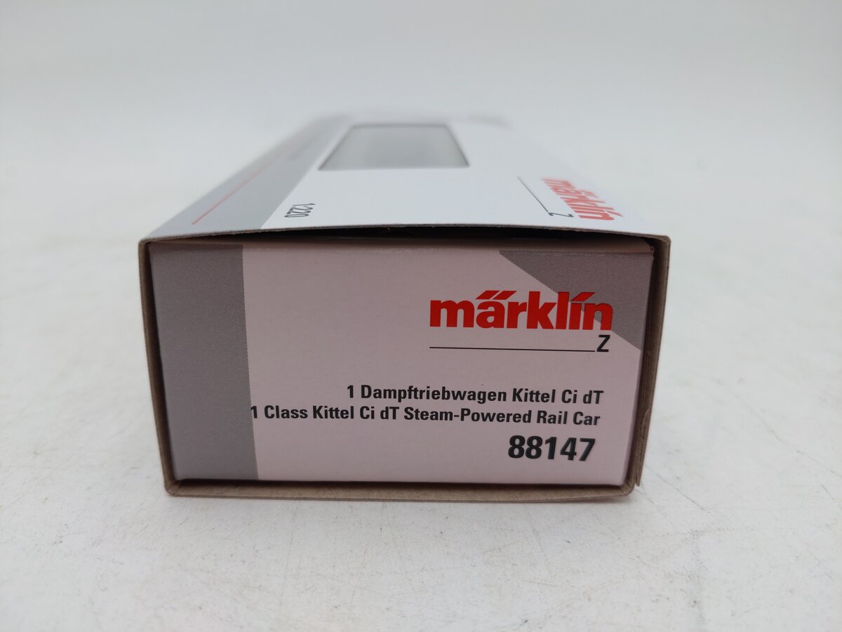 Marklin 88147 Z Scale GDR Kittle Ci dT 1 Class Steam-powered Rail Car #5 EX/Box