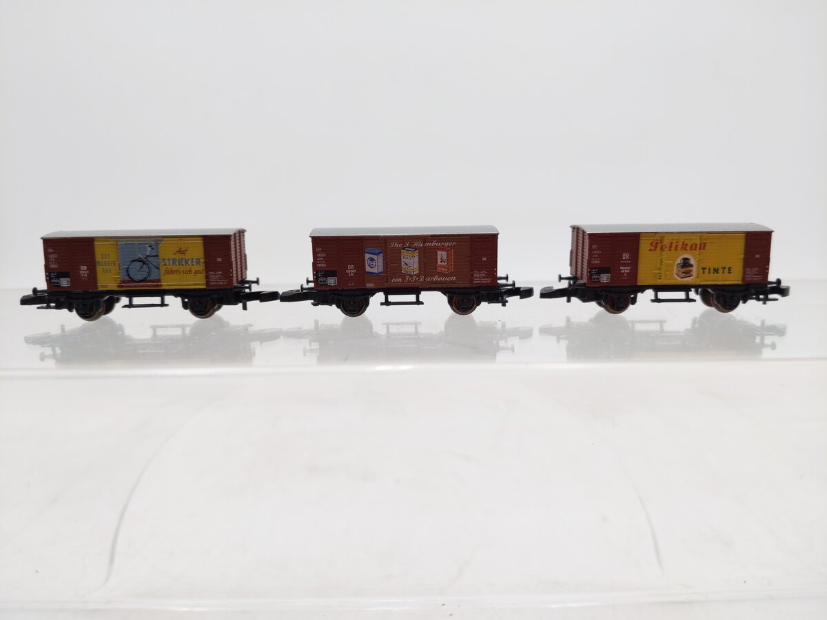 Marklin 86391 Z Economic Miracle Freight Car Set (Set of 3) EX/Box