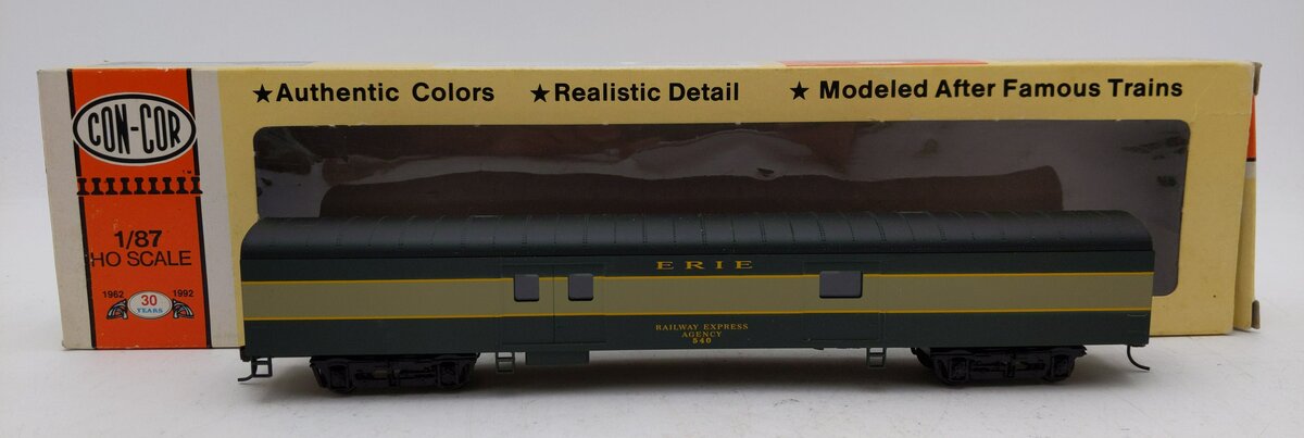 Con-Cor 85710 Erie  Railway Express Agency Coach Car 540 EX/Box