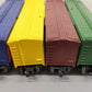 Lionel O Assorted Freight Cars 5728, 5724, 5726, 5733[4] EX/Box