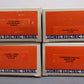 Lionel O Assorted Freight Cars 5728, 5724, 5726, 5733[4] EX/Box