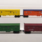 Lionel O Assorted Freight Cars 5728, 5724, 5726, 5733[4] EX/Box