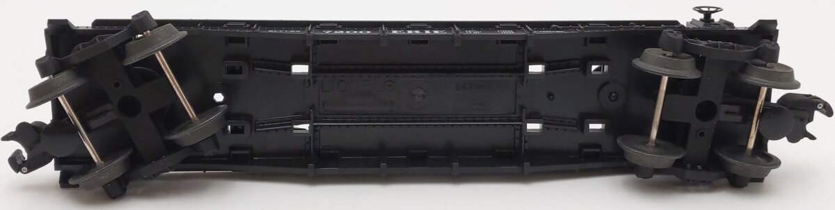 Lionel 6-19415 O Gauge Erie Flatcar #7200 w/ Trailer EX/Box