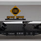 Lionel 6-19415 O Gauge Erie Flatcar #7200 w/ Trailer EX/Box