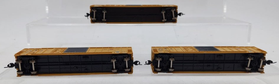Athearn ATH20087 N Scale Railbox 50' FMC Ex-Post Combo Door Box Cars 3-Car Set EX/Box