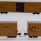 Athearn ATH20087 N Scale Railbox 50' FMC Ex-Post Combo Door Box Cars 3-Car Set EX/Box