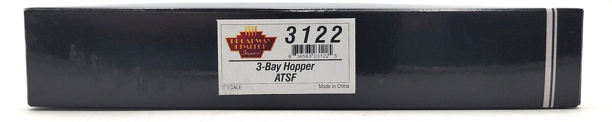 Broadway Limited 3122 N SF N&W Class H2A 3-Bay Hopper w/Load Set A (Pack of 6) NIB