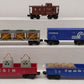 Lionel O Gauge Assorted Freight Cars: #6206, #9035, #9060, #9132, #9136 [5]