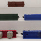 Lionel O Gauge Assorted Freight Cars: #6206, #9035, #9060, #9132, #9136 [5]