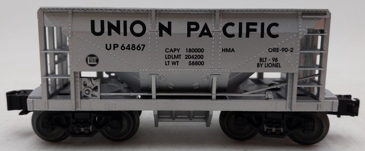 Lionel 6-26927 O Union Pacific Die-Cast Ore Car #64867 EX/Box