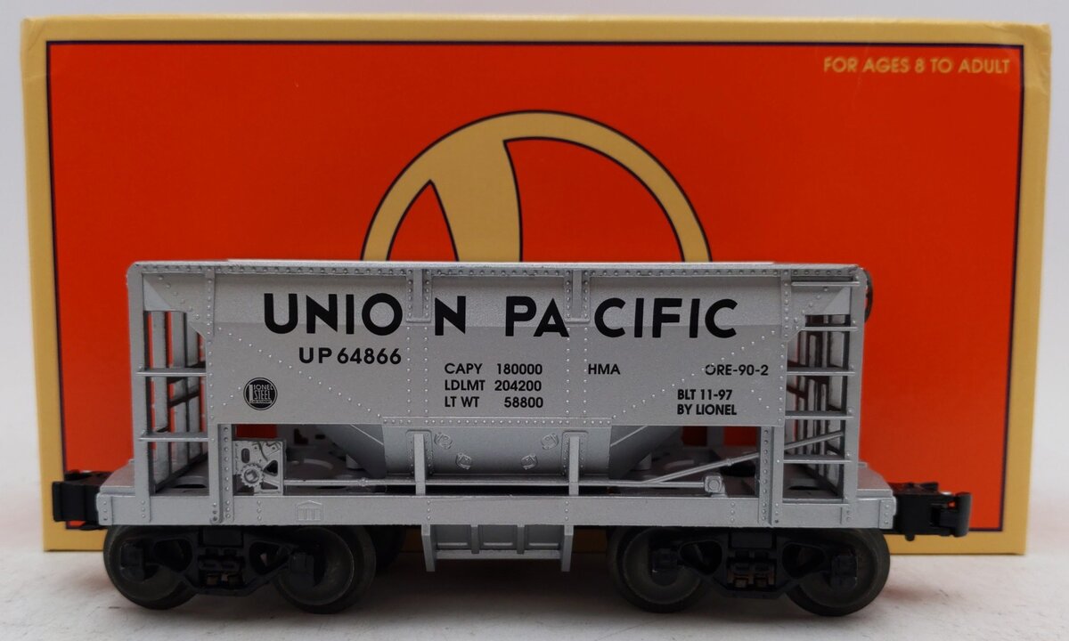 Lionel 6-26926 O Union Pacific Die-cast Ore Car #64866 EX/Box