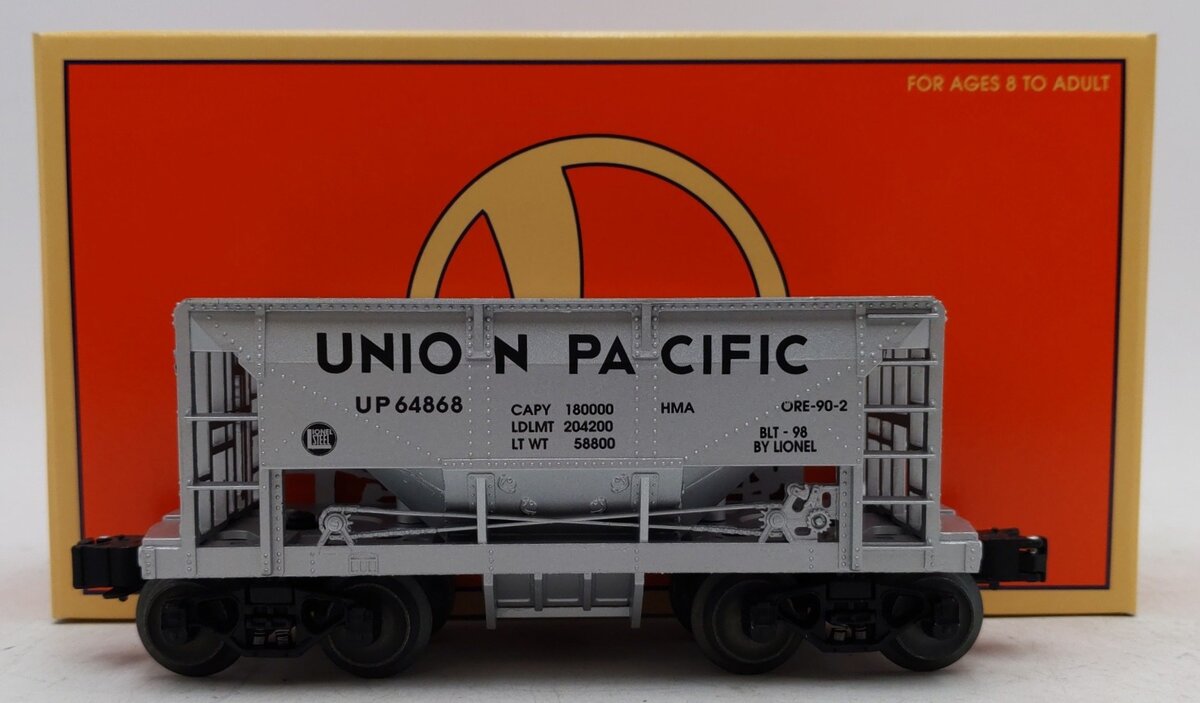Lionel 6-26928 O Union Pacific Die-Cast Ore Car #64869 EX/Box