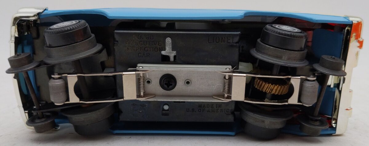 Lionel 6-18454 O Gauge Blue Executive Inspection Car EX/Box