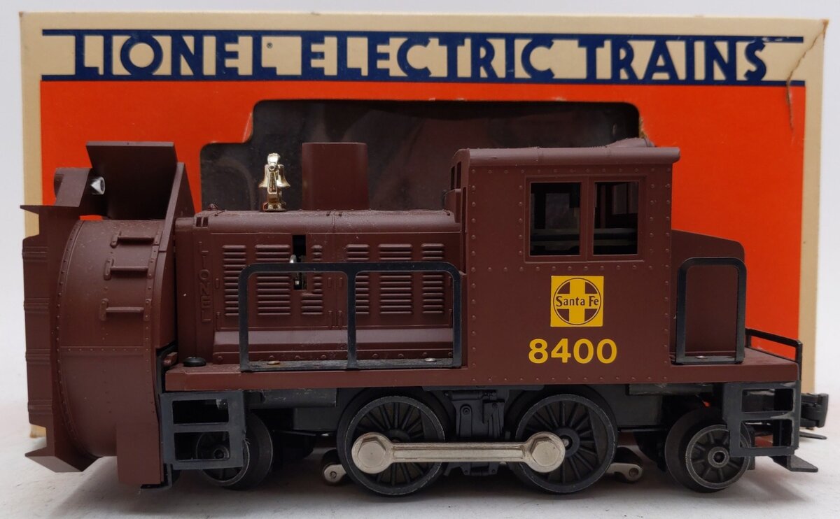 Lionel 6-18400 O Gauge Santa Fe Rotary Snowplow VG/Box