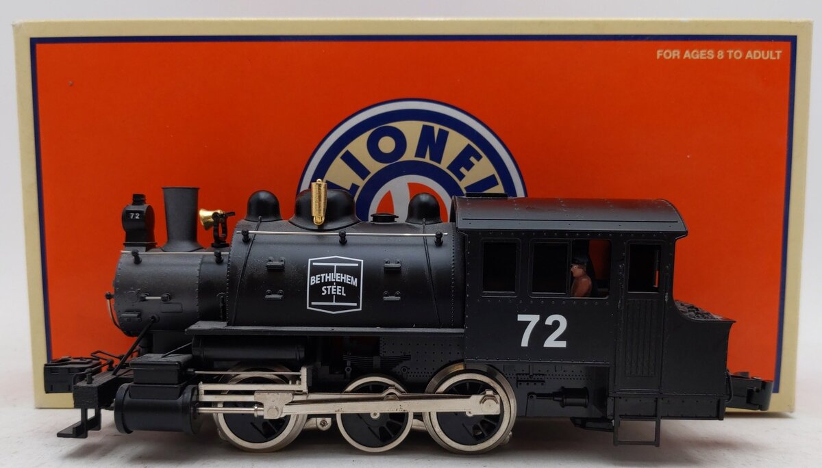 Lionel 6-28651 O Gauge Bethlehem Steel Dockside Switcher #72 EX/Box