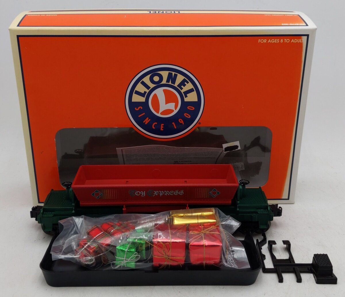 Lionel 6-26753 Operating Christmas Dump Car with Presents EX/Box