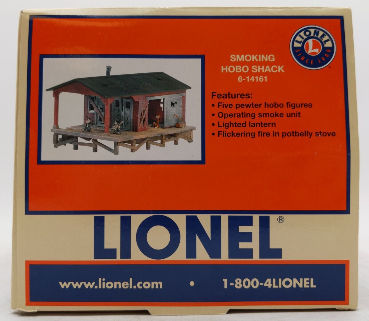 Lionel 6-14161 O Gauge Smoking Hobo Shack EX/Box