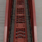 MTH 40-1031 O Gauge 30 Inch Rust Colored Steel Arch Bridge w/ Piers VG/Box