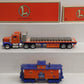 Lionel TMT-18405 O Gauge Flatbed Toy Truck with Operating Lights-Sound Caboose EX/Box