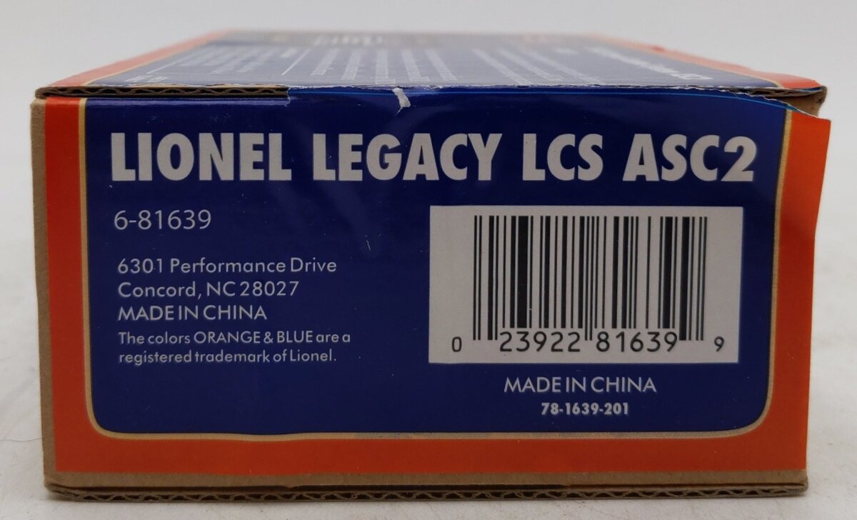 Lionel 6-81639 Legacy LCS Accessory Switch Controller 2 (ASC2) EX/Box