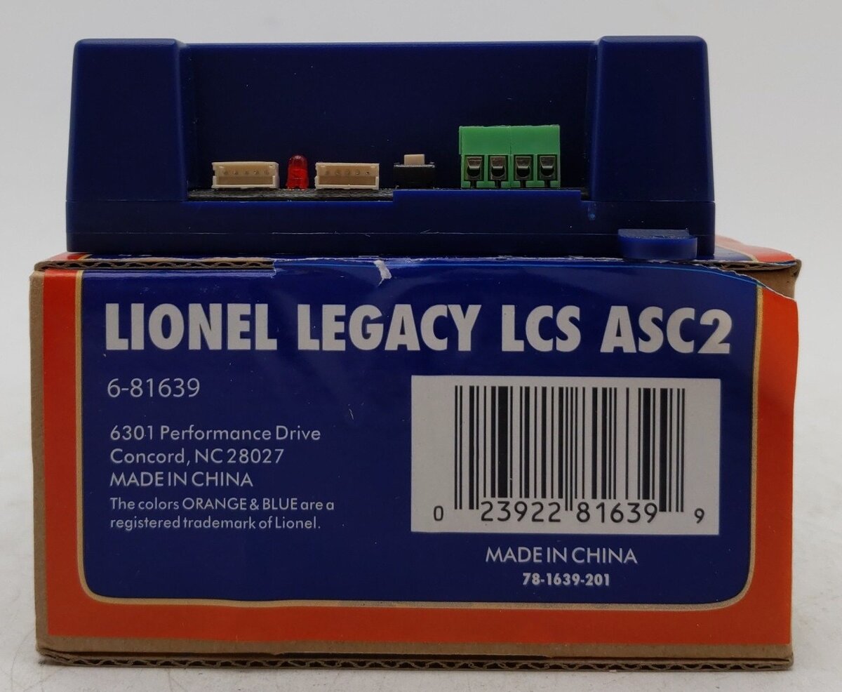 Lionel 6-81639 Legacy LCS Accessory Switch Controller 2 (ASC2) EX/Box