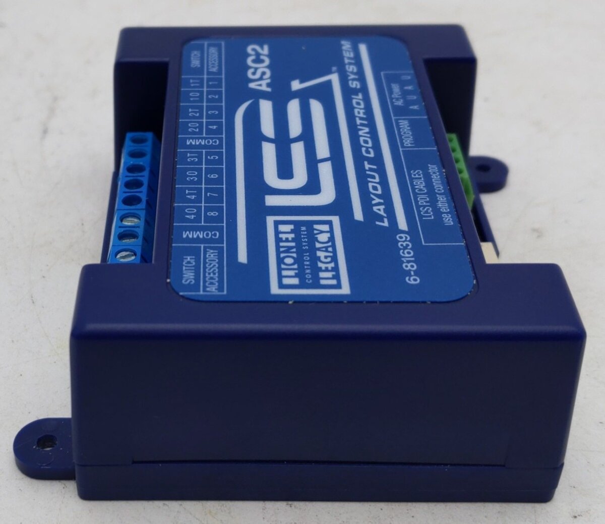 Lionel 6-81639 Legacy LCS Accessory Switch Controller 2 (ASC2) EX/Box