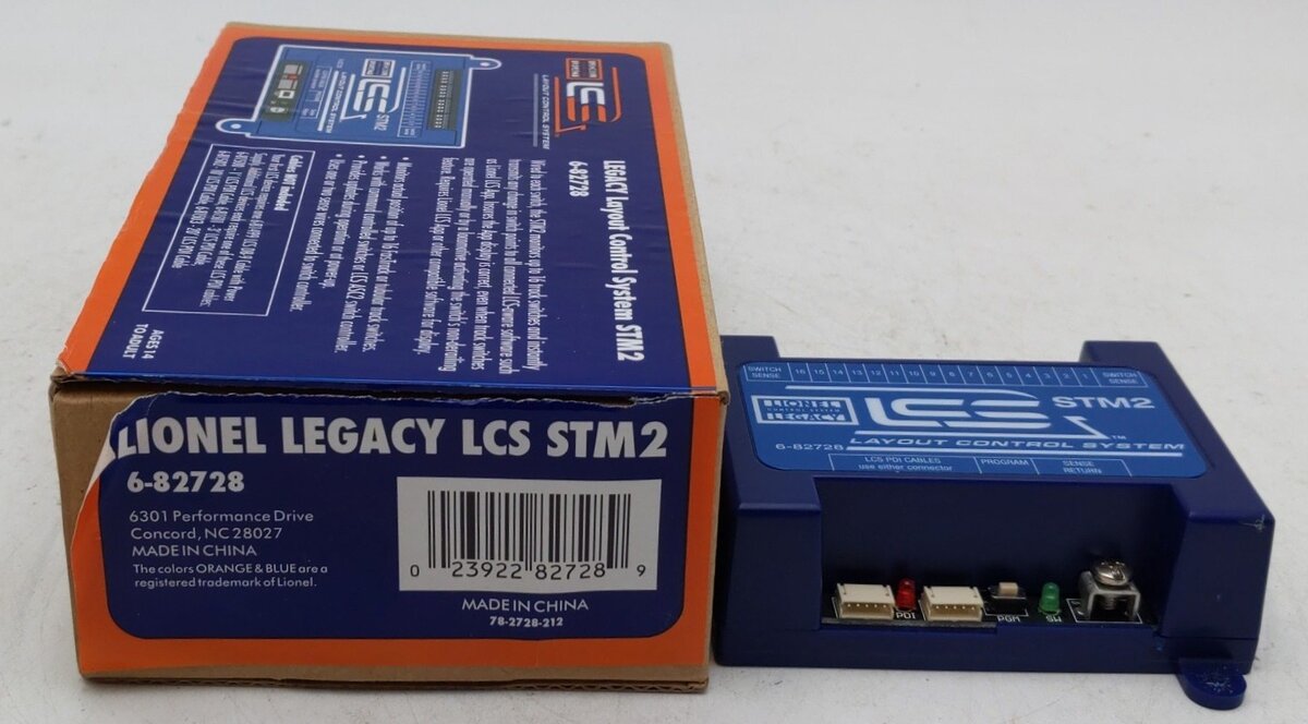 Lionel 6-82728 O LCS Switch Throw Monitor - STM 2 EX/Box