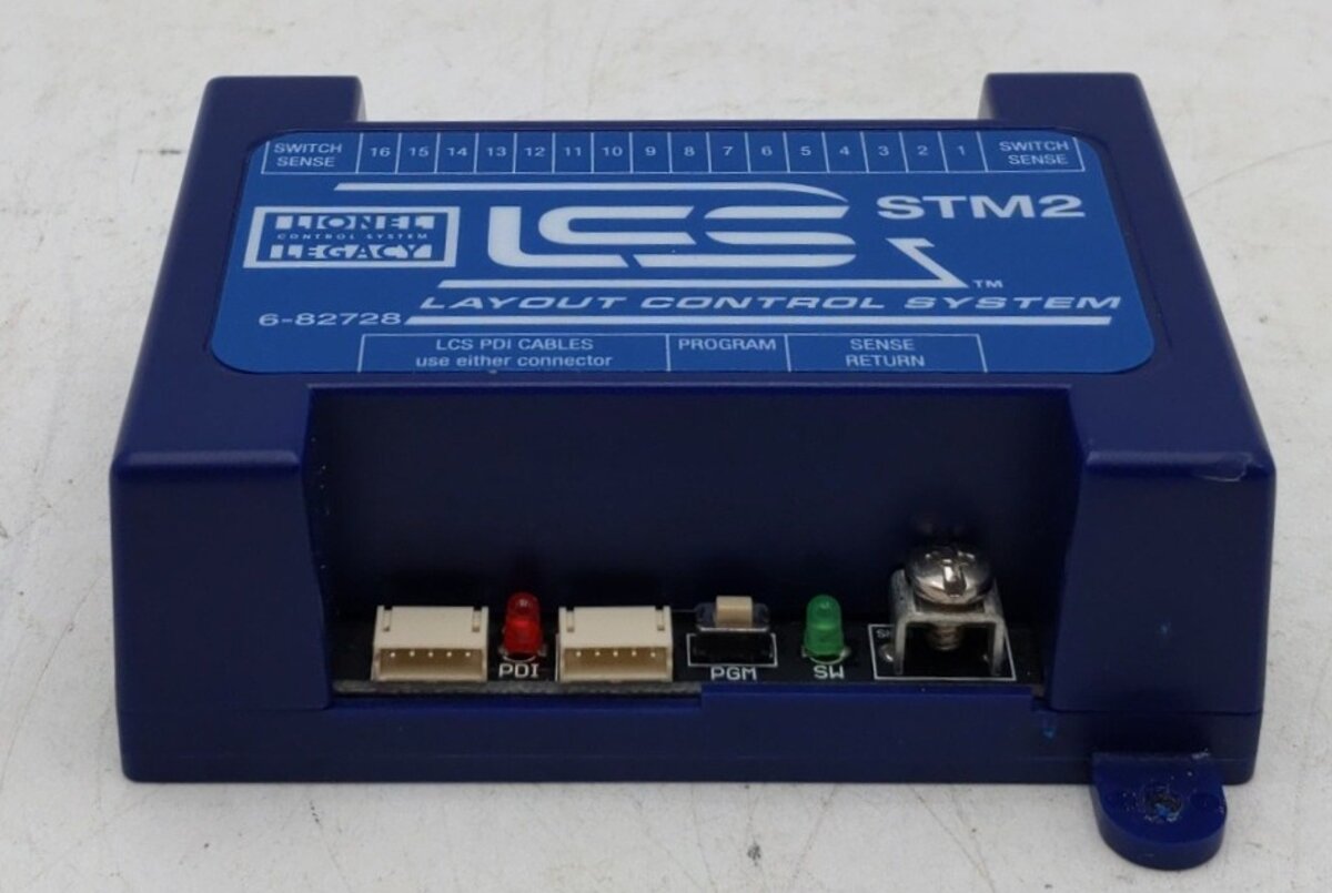 Lionel 6-82728 O LCS Switch Throw Monitor - STM 2 EX/Box