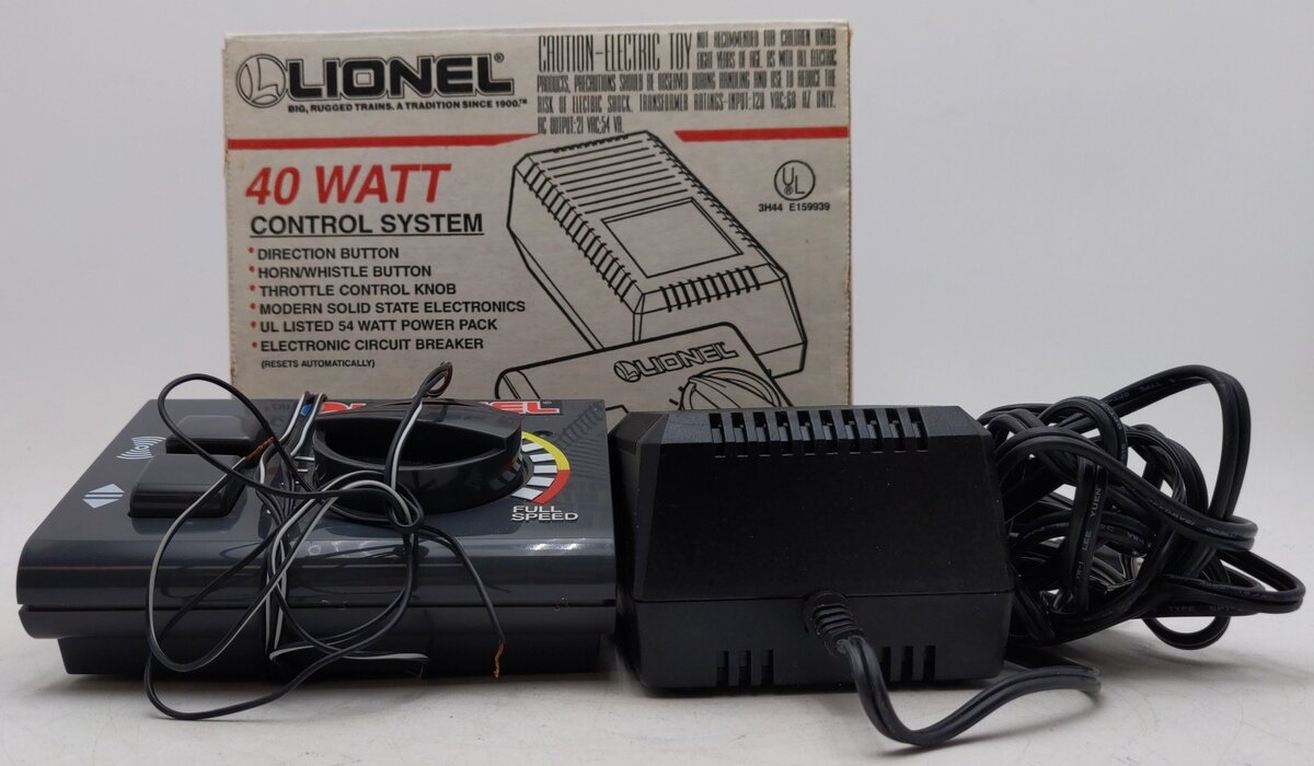 Lionel 6-12885 O Gauge 40W 3-Amp Power and Control System EX/Box