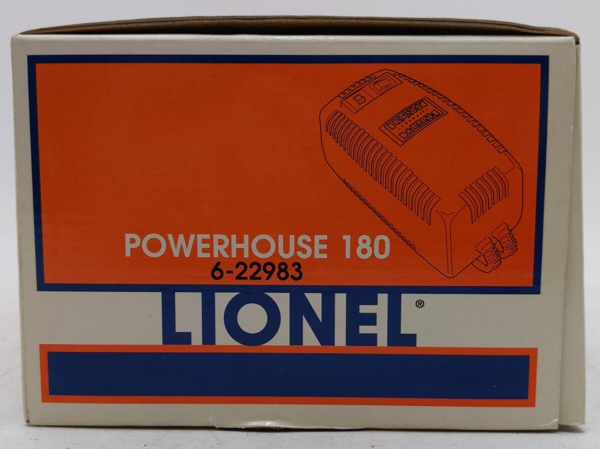 Lionel 6-22983 O 180 Watt Powerhouse Power Supply EX/Box