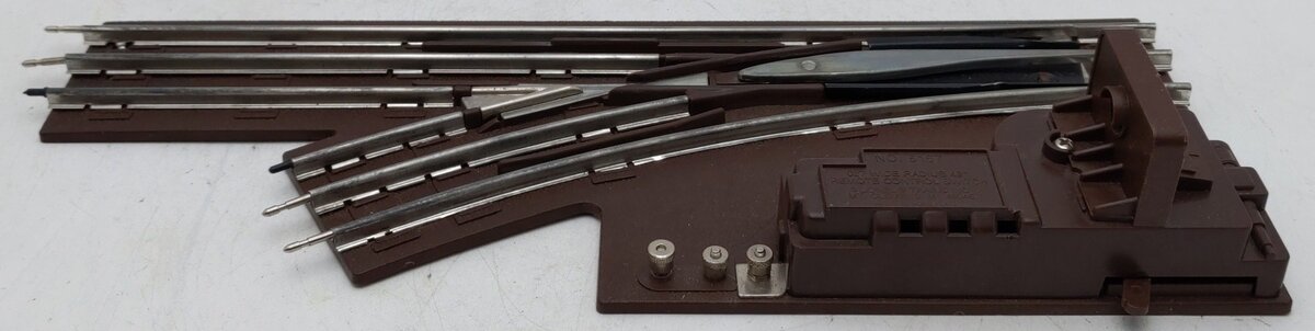 Lionel 6-65167 O27 42" Left Hand Remote Control Switch Turnout EX/Box
