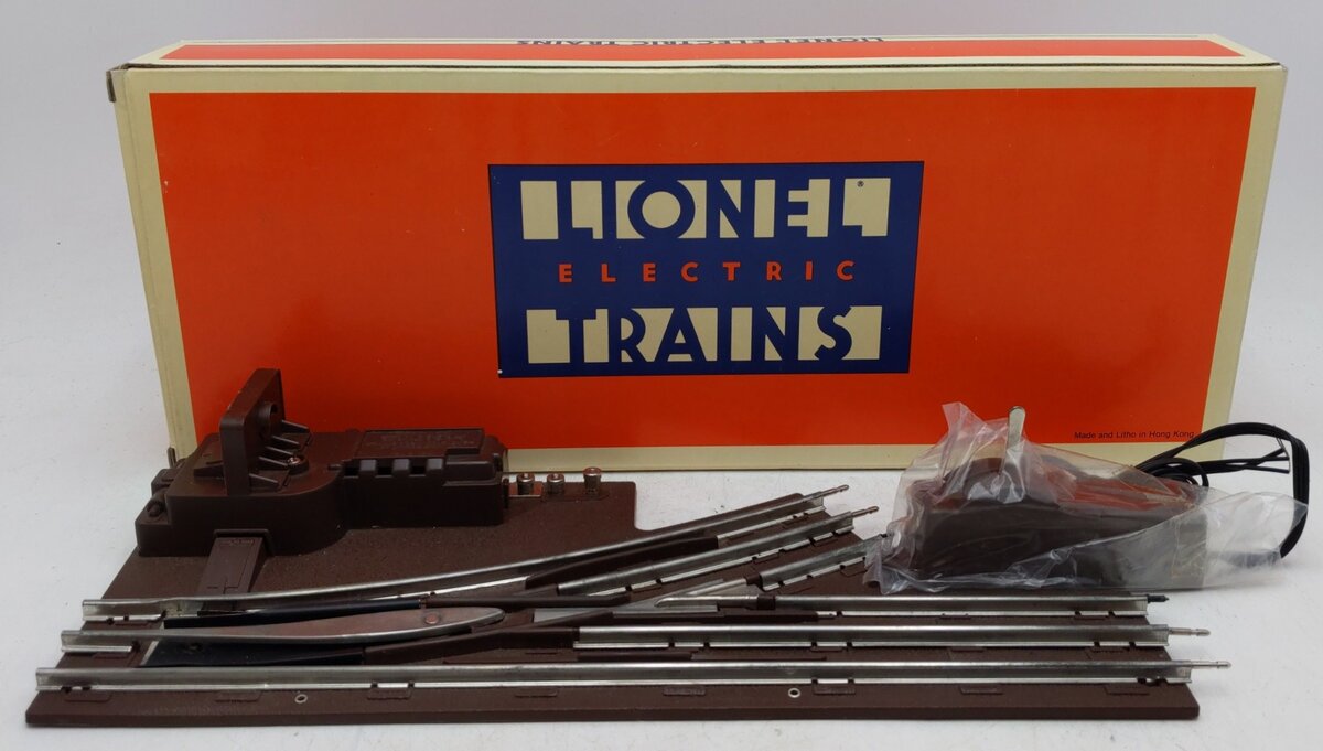 Lionel 6-65167 O27 42" Left Hand Remote Control Switch Turnout EX/Box