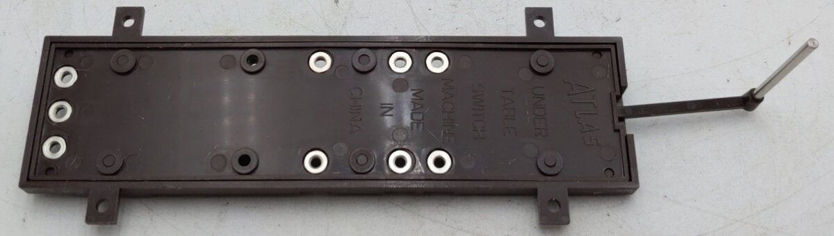 Atlas 6098 O Gauge Deluxe Under-Table Switch Machine EX/Box